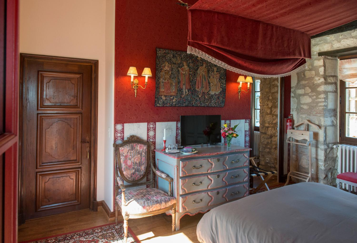Chateau De Scandaillac Saint-Eutrope-de-Born Rom bilde